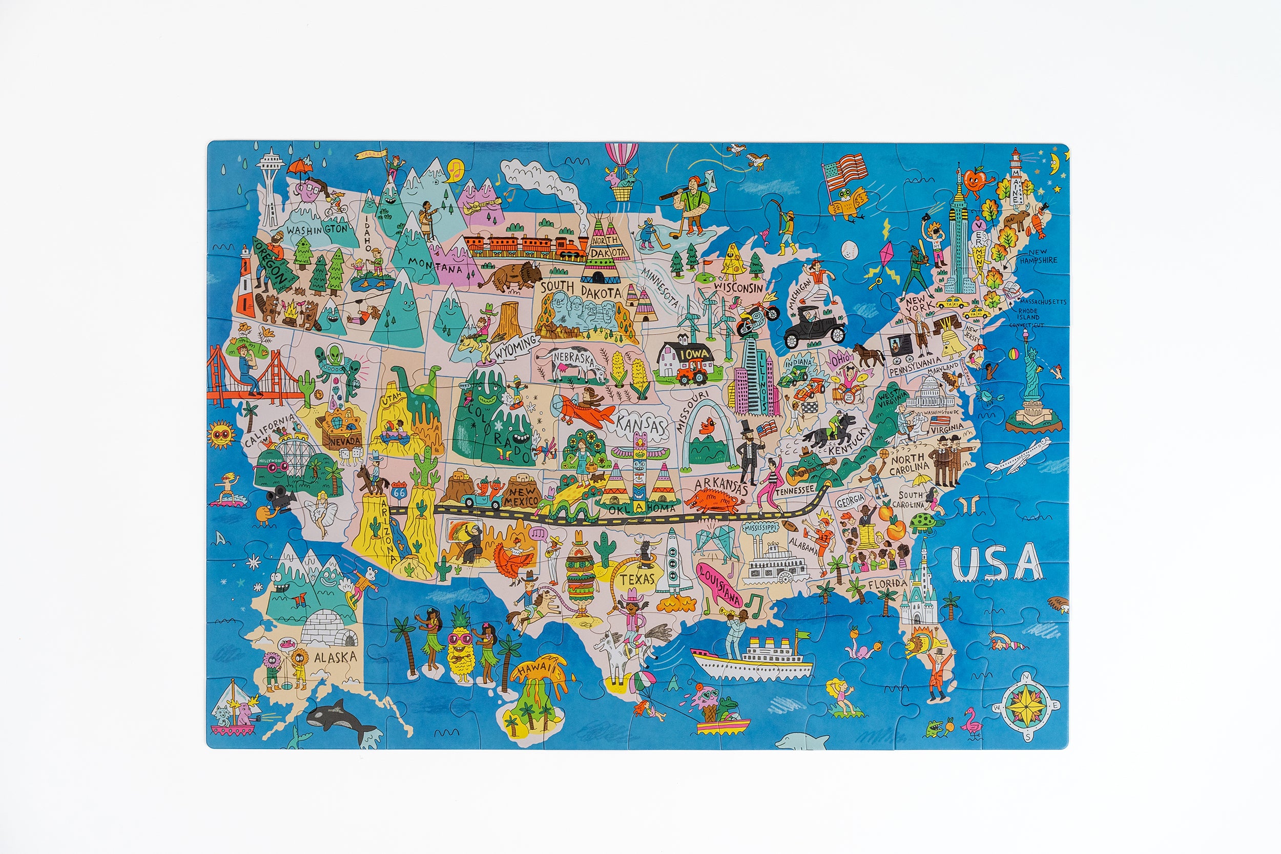 See the USA! Puzzle