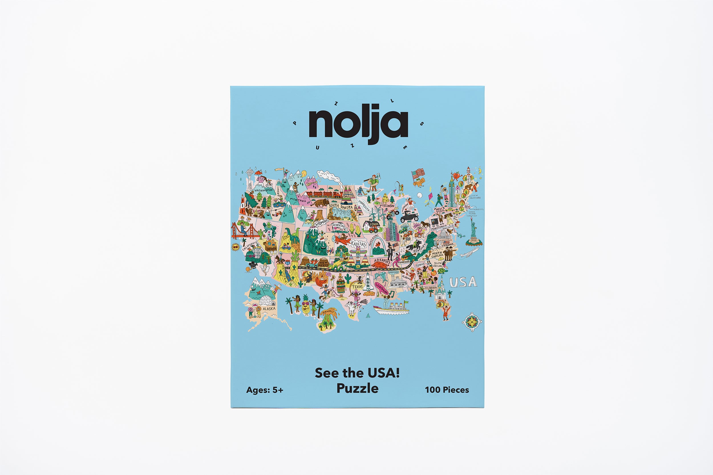 See the USA! Puzzle