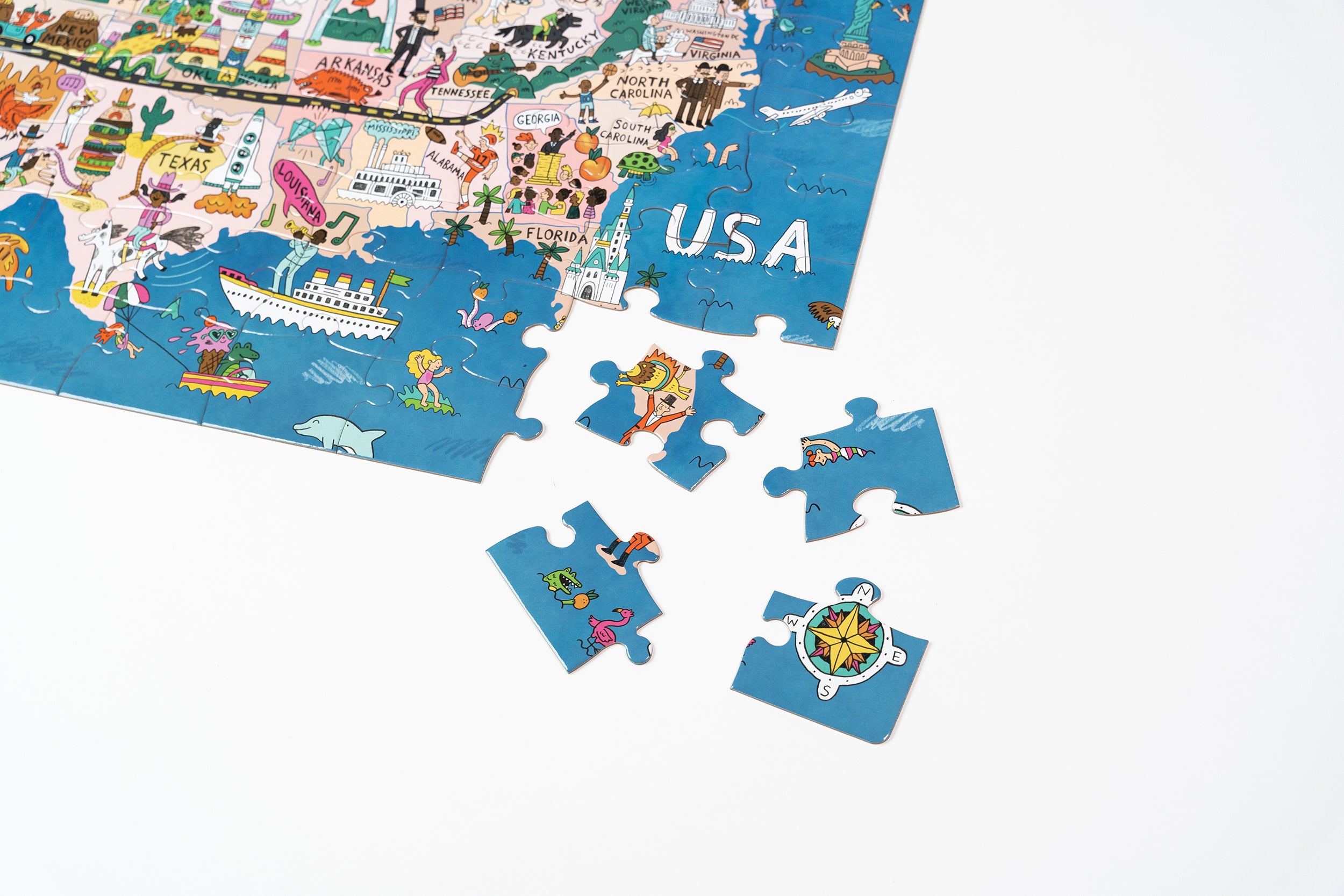 See the USA! Puzzle
