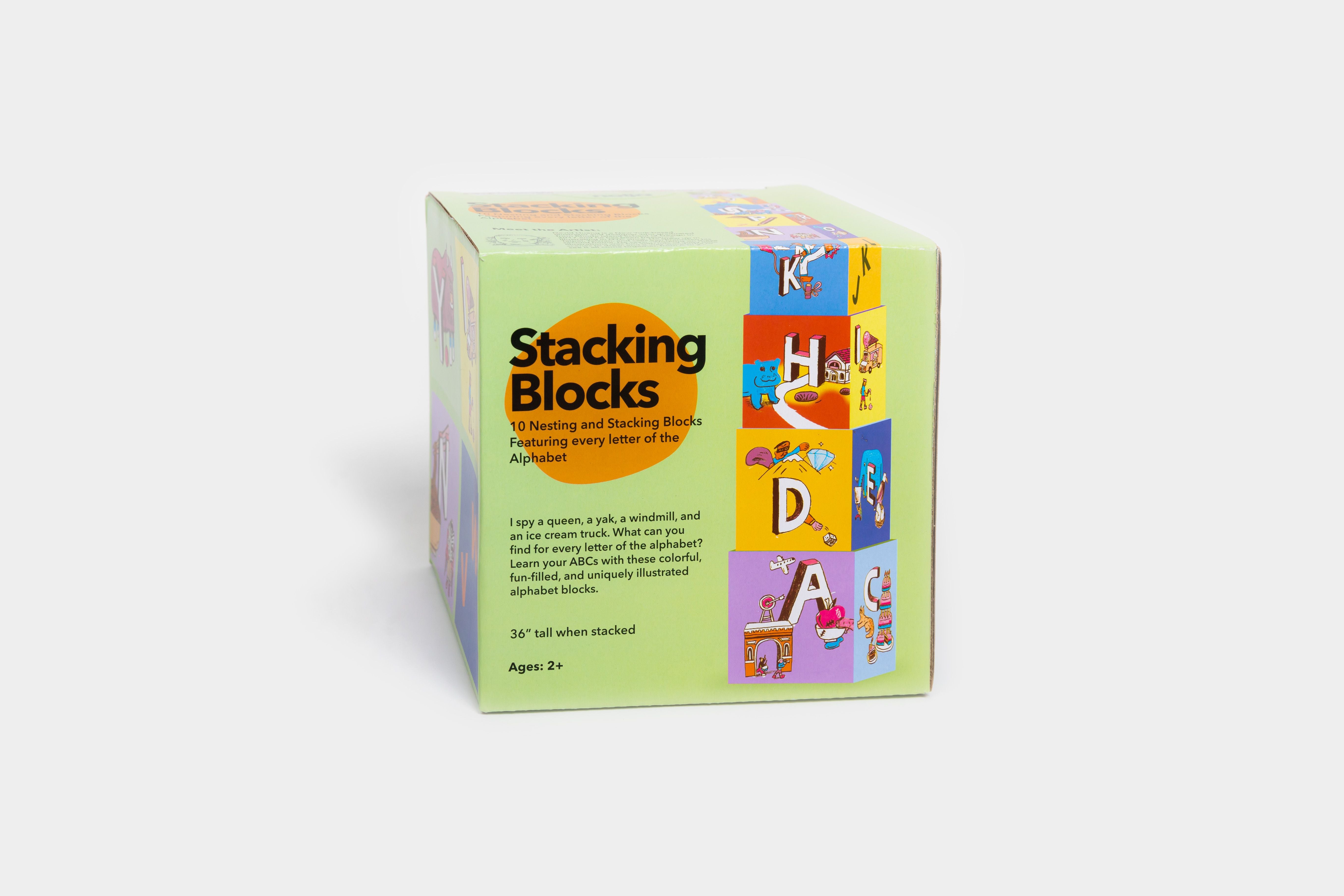 Alphabet Stacking Blocks