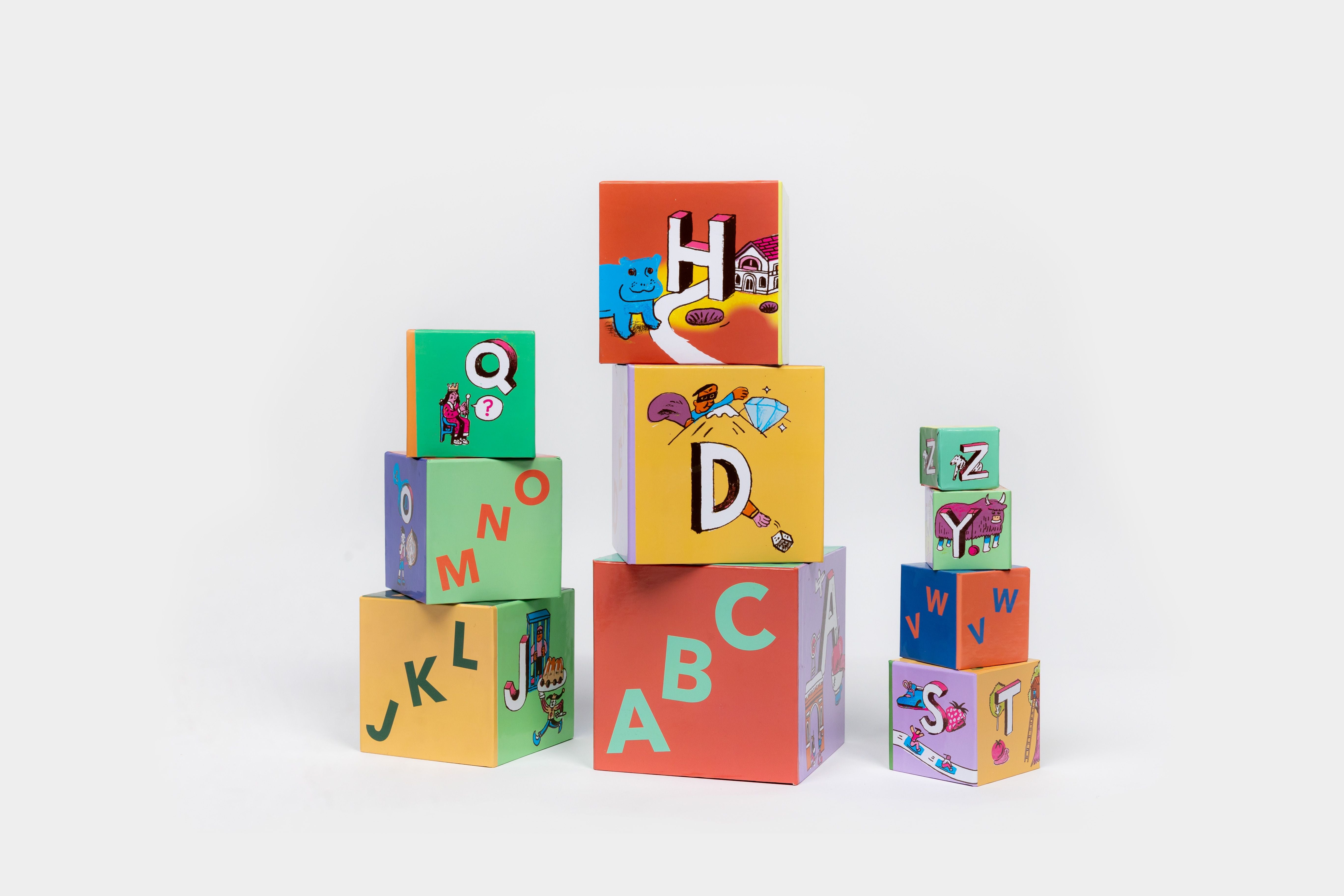 Alphabet Stacking Blocks