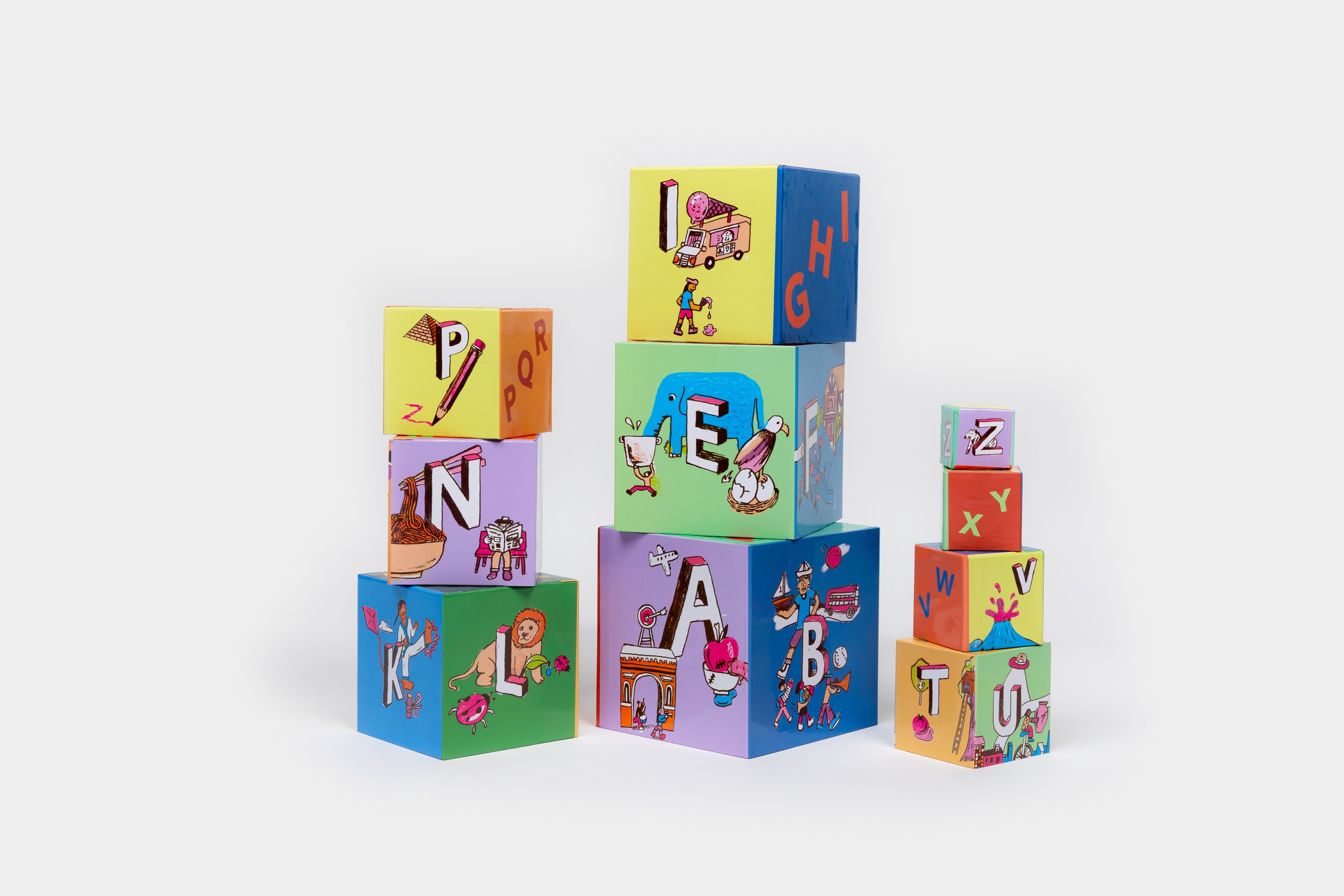 Alphabet Stacking Blocks