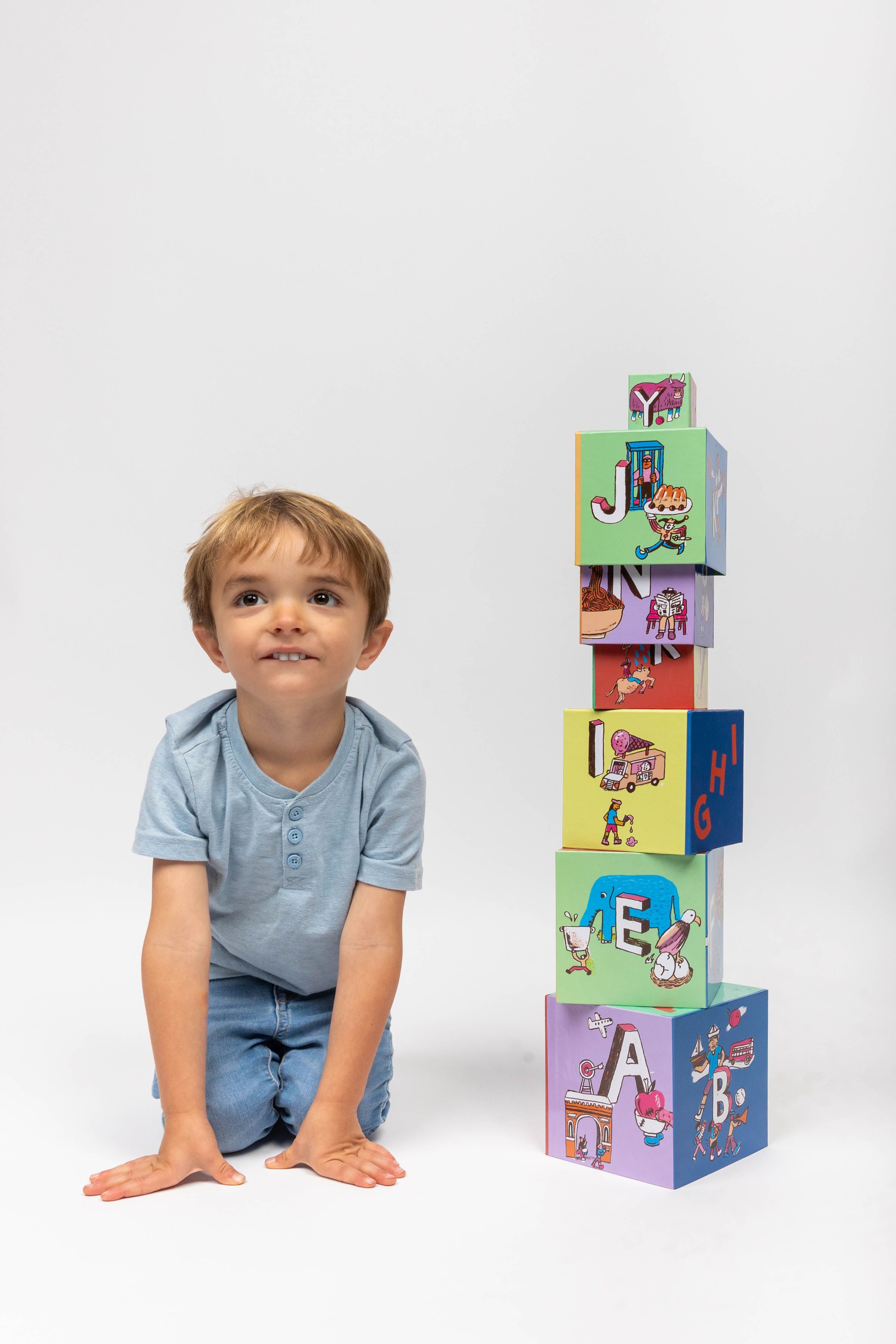 Alphabet Stacking Blocks